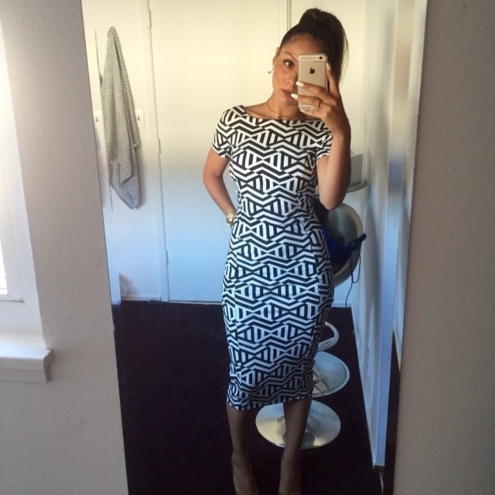ZARA tight fitted dress