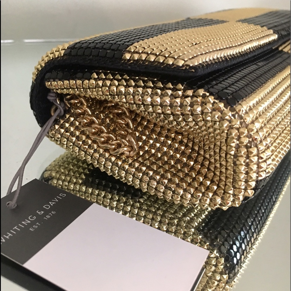 WHITING & DAVIS Co. Tri-Mesh Clutch/Shoulder Bag - Picture 5 of 8