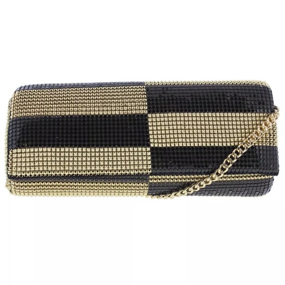 WHITING & DAVIS Co. Tri-Mesh Clutch/Shoulder Bag - Picture 2 of 8