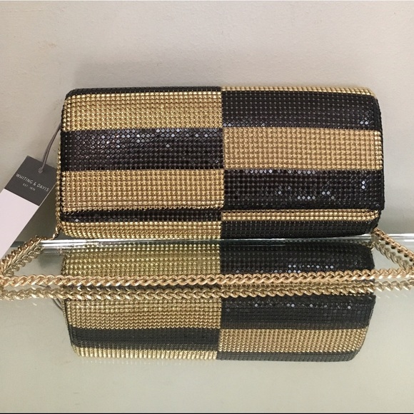 WHITING & DAVIS Co. Tri-Mesh Clutch/Shoulder Bag - Picture 3 of 8