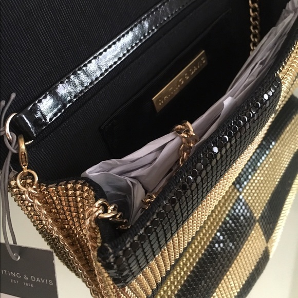 WHITING & DAVIS Co. Tri-Mesh Clutch/Shoulder Bag - Picture 4 of 8