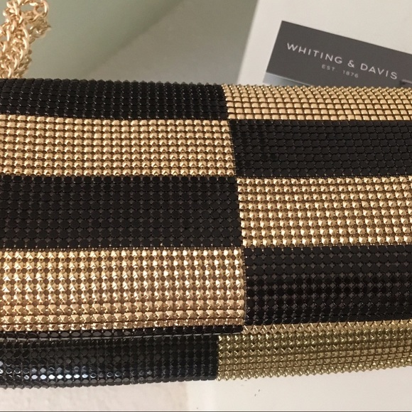 WHITING & DAVIS Co. Tri-Mesh Clutch/Shoulder Bag - Picture 7 of 8