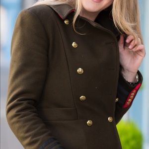 Like New Zara Peacoat