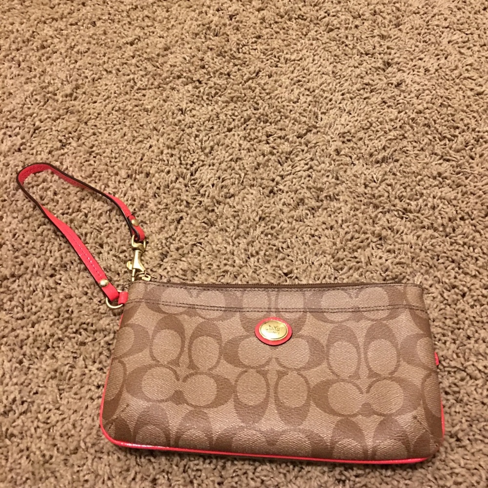 Coach wristlet