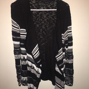 Black striped sweater!