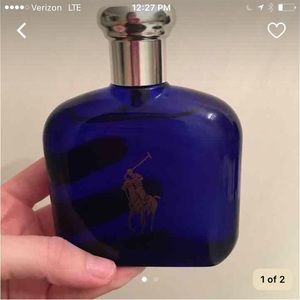 Blue polo cologne
