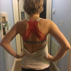 Lululemon low back tank size 6