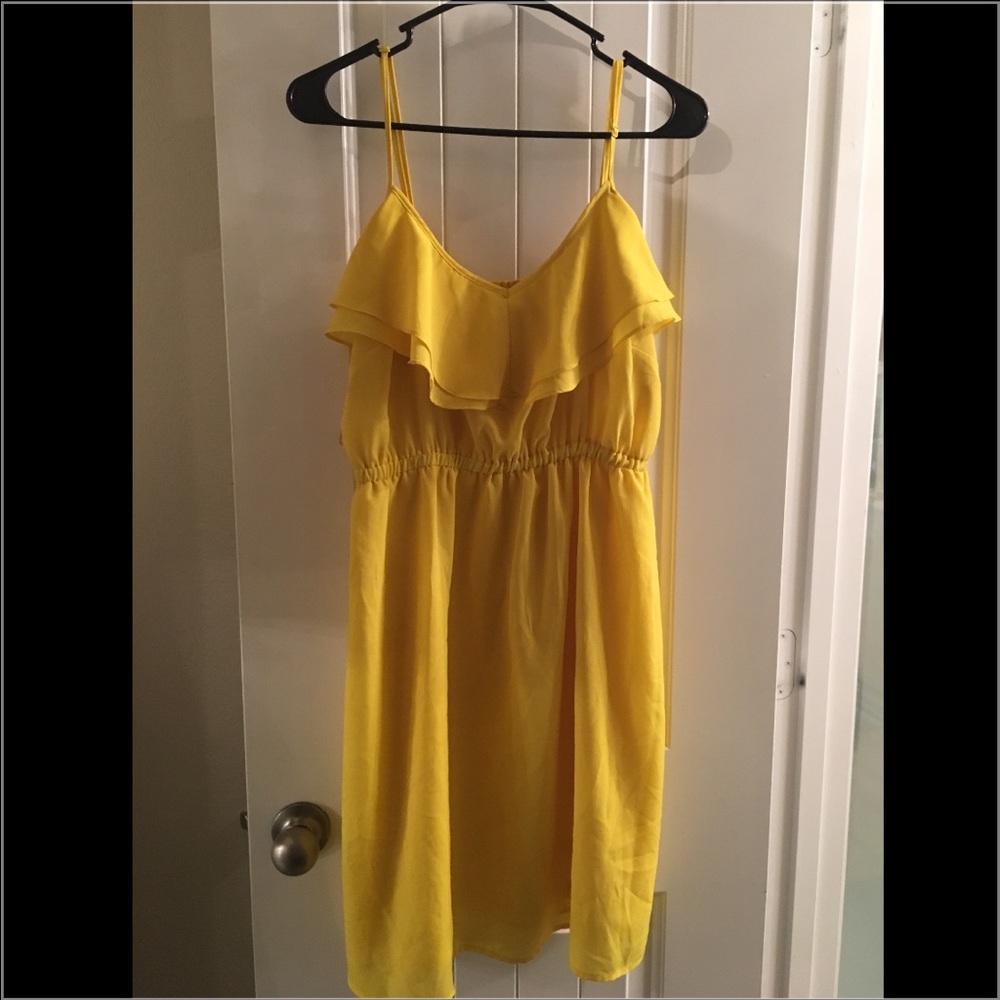 Forever 21 yellow sun dress