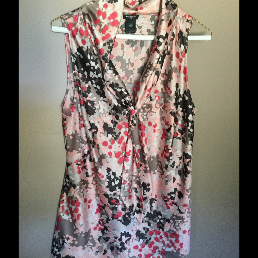Silky Ann Taylor top EUC