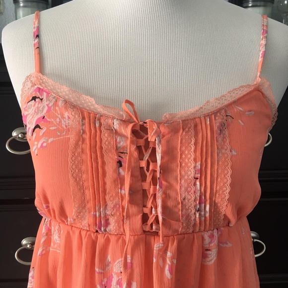 Candies Spaghetti Strap Flowey Top Large - Picture 5 of 5