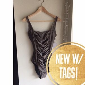 NWT Calvin Klein One Piece Swim Suit - Sz 10