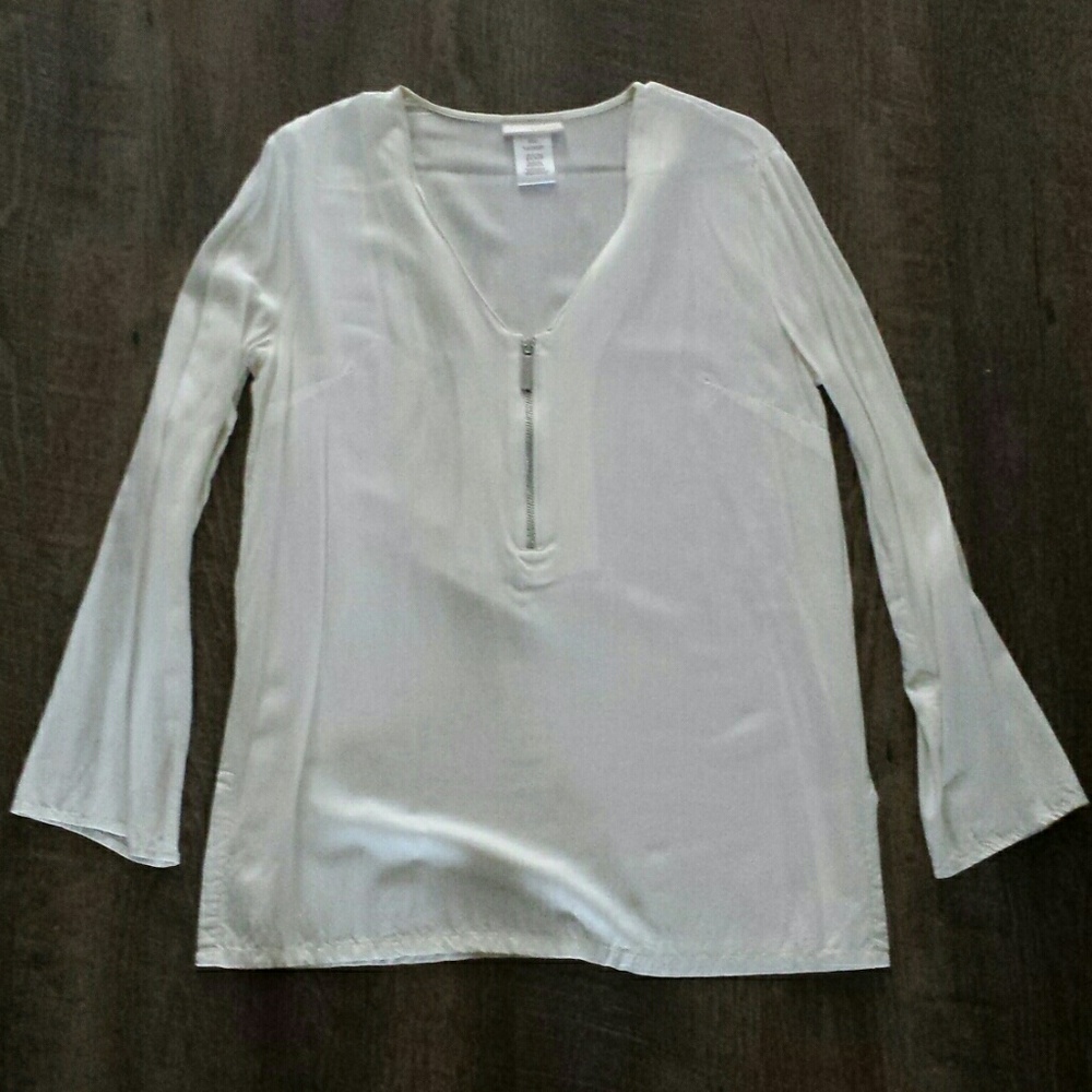 MK white tunic