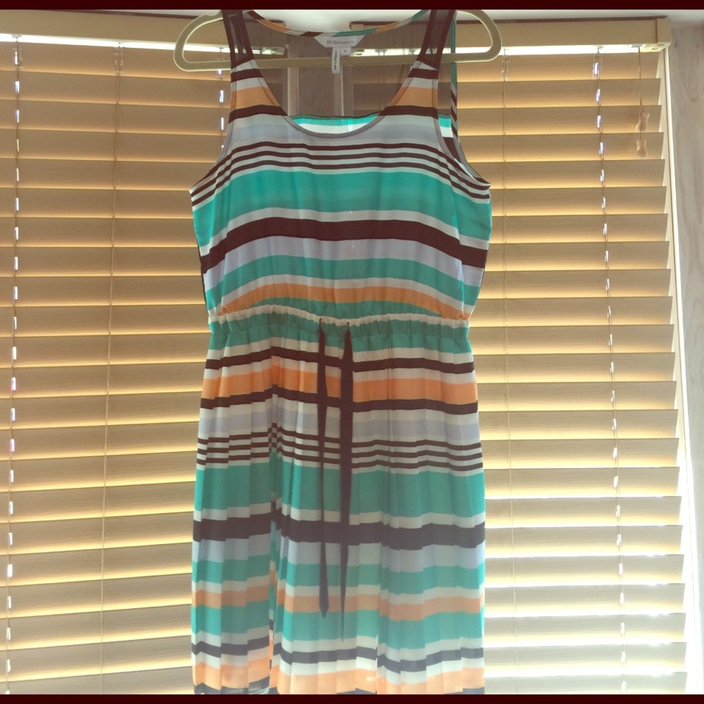 BCBG Pleated Dress