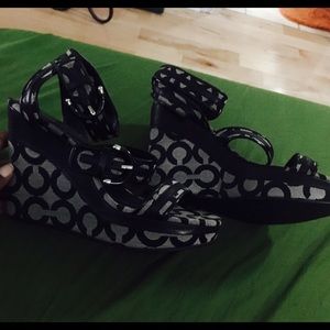 Coach Wedge Sandals