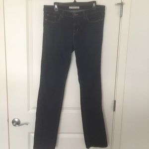 J Brand Cigarette dark wash Jeans