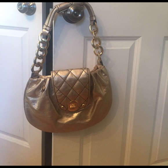 Juicy Couture Gold Chain Purse - Picture 1 of 4
