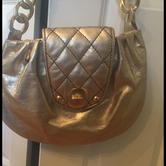Juicy Couture Gold Chain Purse - Picture 2 of 4