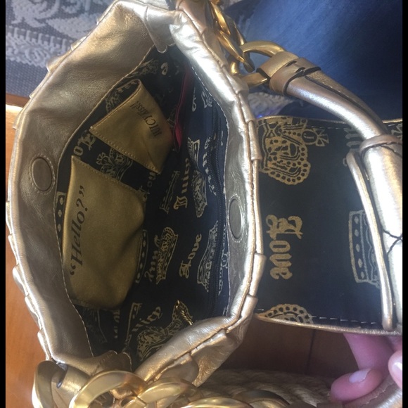 Juicy Couture Gold Chain Purse - Picture 3 of 4