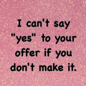 Make me a reasonable offer on any item!