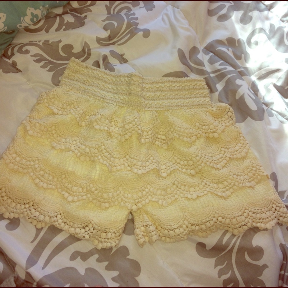 Crotchet shorts 😻