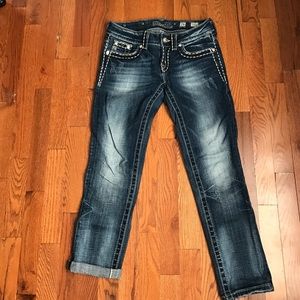 Miss me cropped jeans