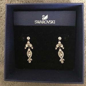 Swarovski pierced earrings