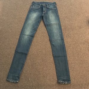 Denim and supply skinny jeans.