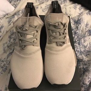 Beige/white NMDs size 9.5