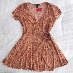 NWT F21 Wrap Mini Dress