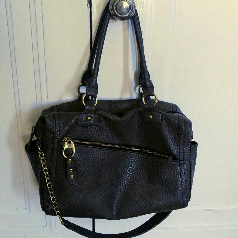 Taupe Pebble Texture Bag