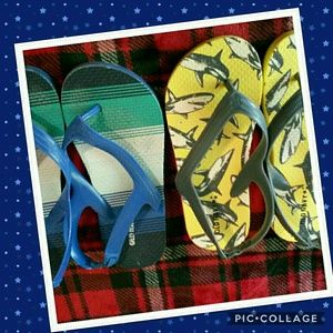 2 Pairs of Old Navy Boys Sandles