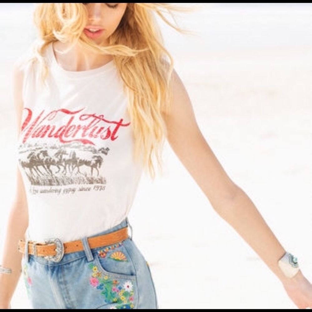 NWT Spell and the Gypsy Wanderlust Tshirt Rare!