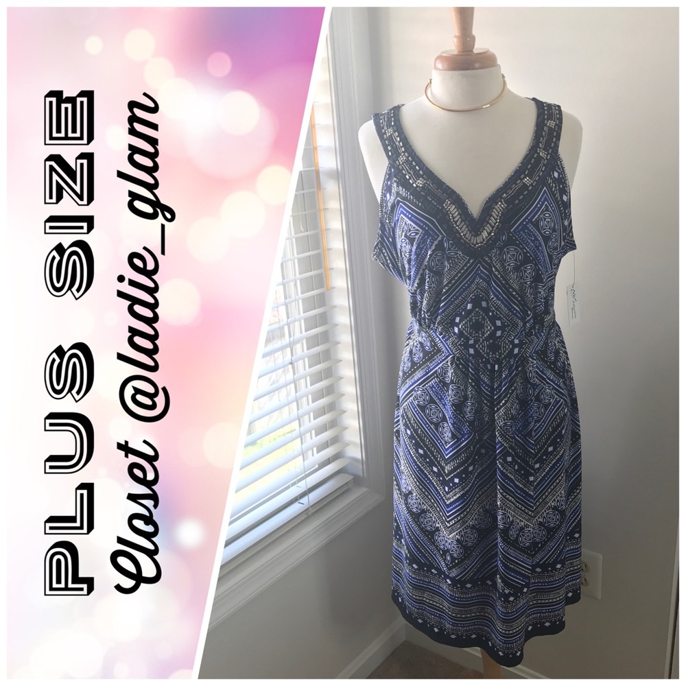 "NY Collection" PS+ Dress