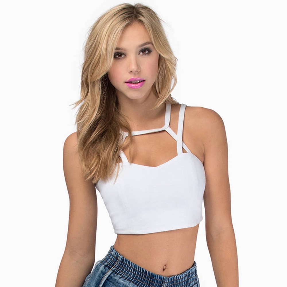 Tobi Caged Caprica Crop Top