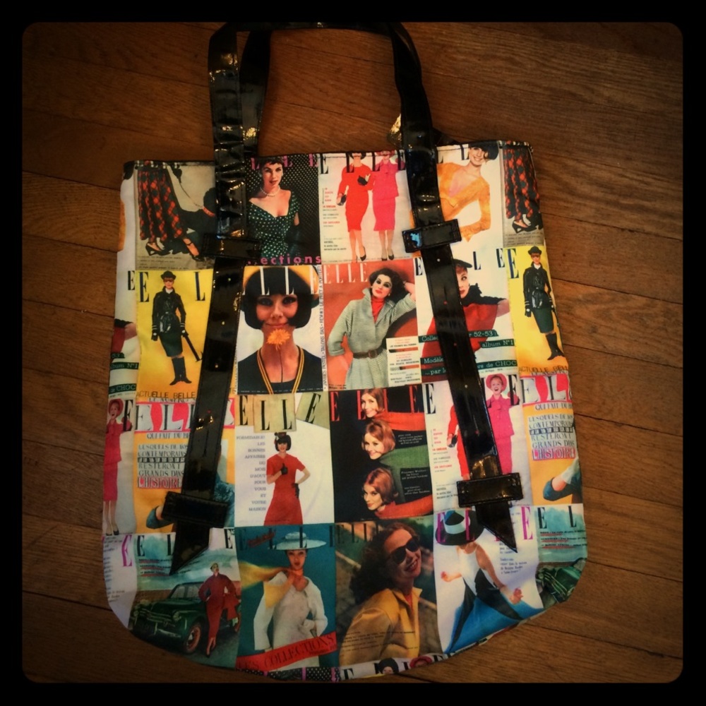 "ELLE" magazine vintage purse NWT