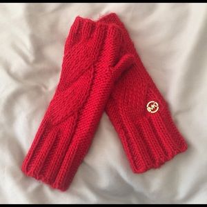 Michael Kors Knit fingerless gloves