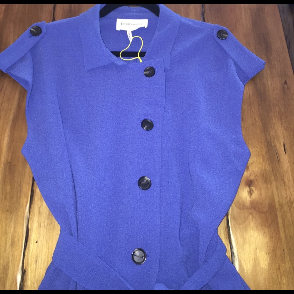 BCBGeneration Button Up Dress - Picture 2 of 3