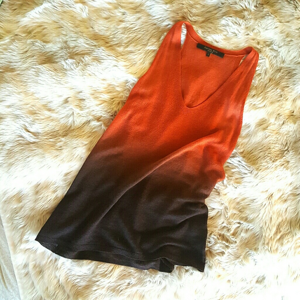 Ombre Linen Tank -NWOT