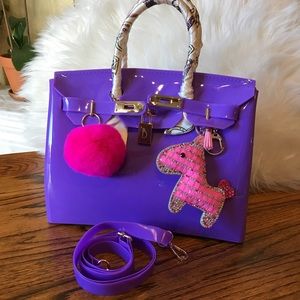 Jelly Bean Bag Birkin Style in different colors