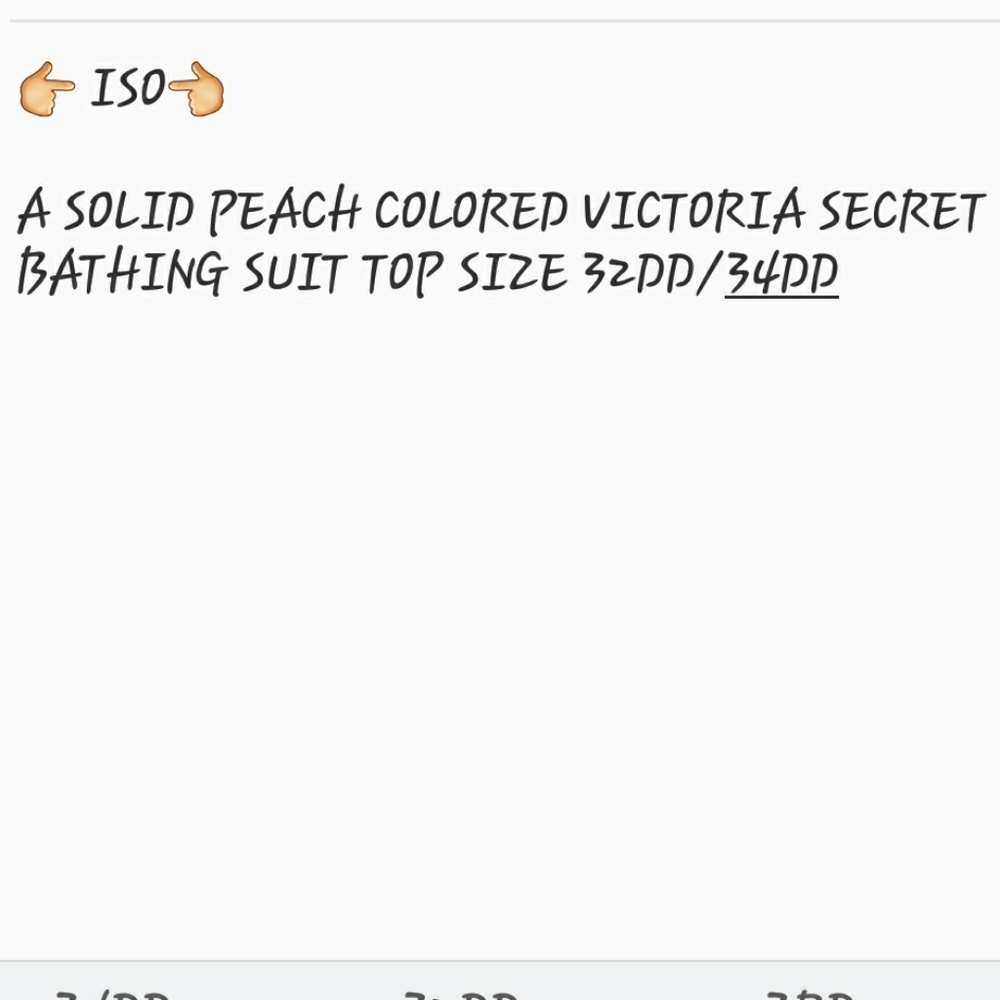 I'm looking for a Victoria Secret bathing suit top