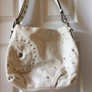 Authentic Crean Color  Coach Bag