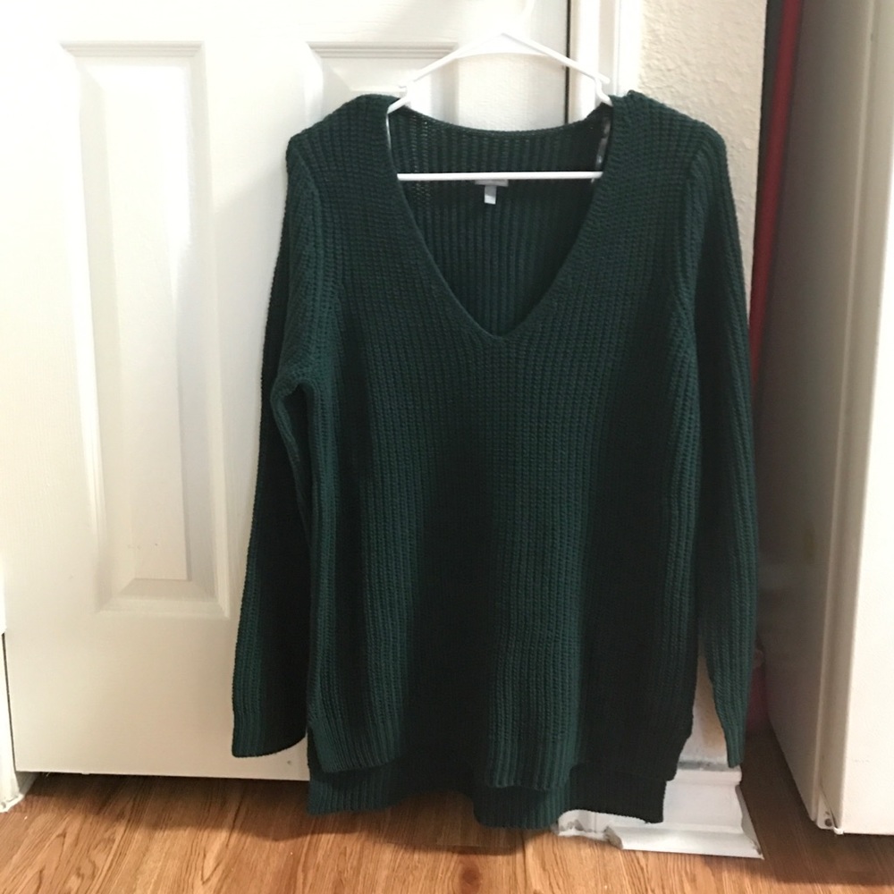 Forest green sweater