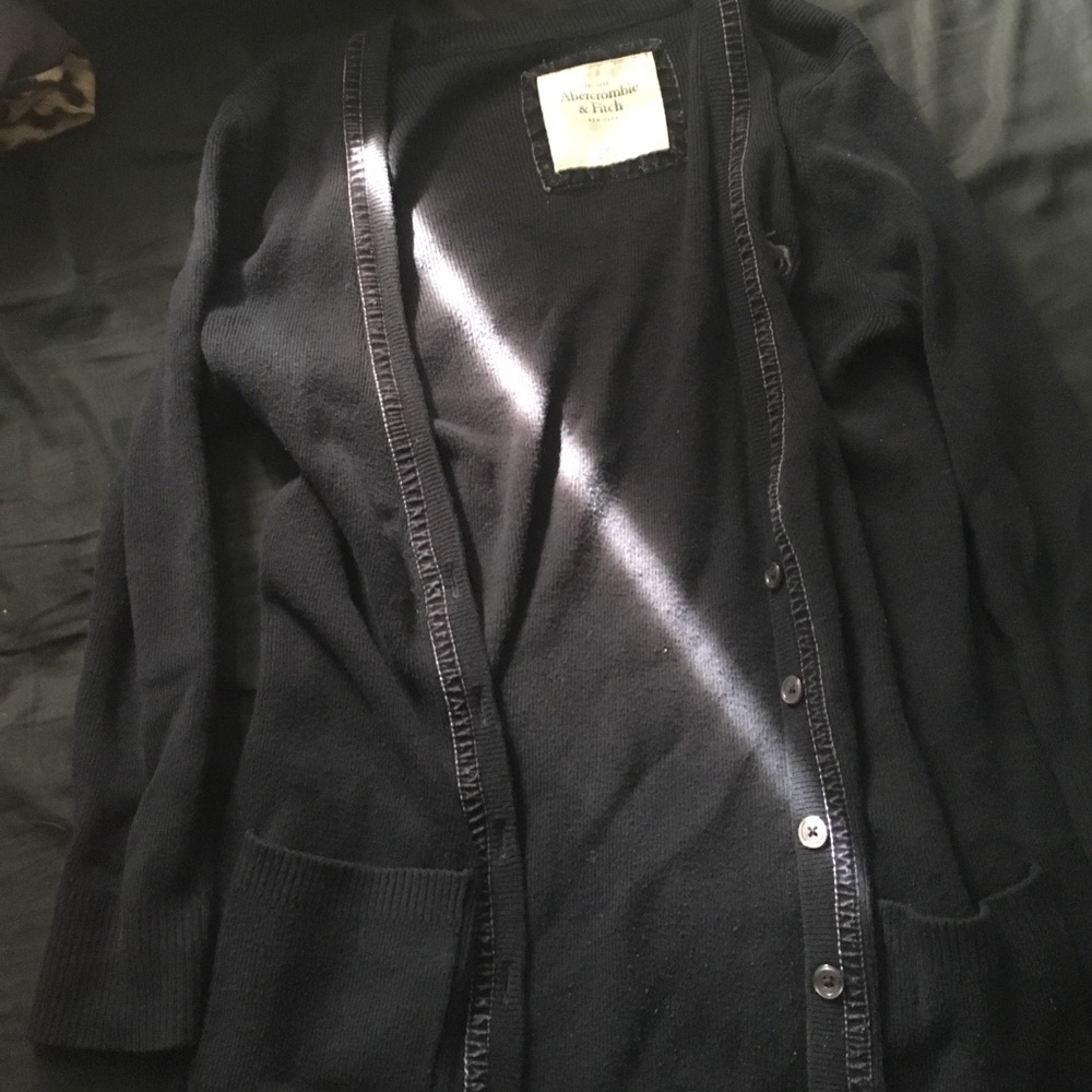 Abercrombie and Fitch Navy Cardigan