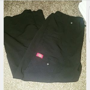 Dickies Xtreme Stretch Black Scrub Pant