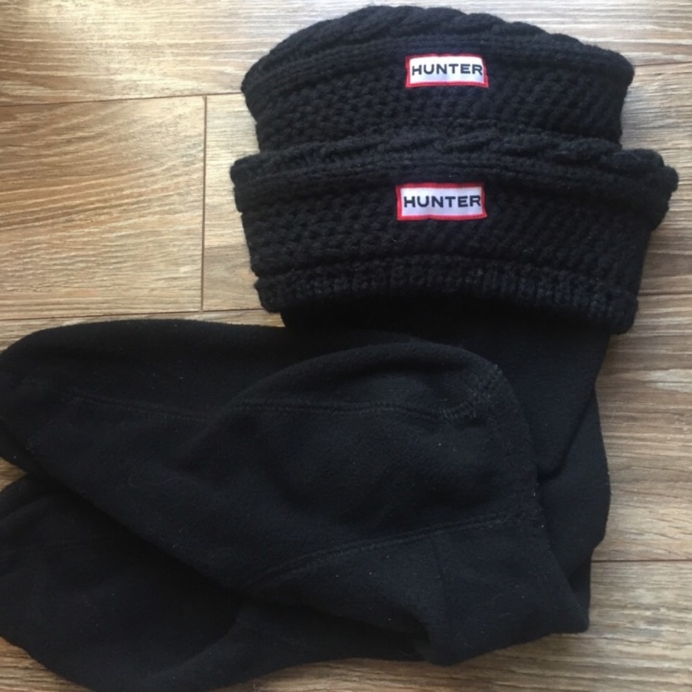 Hunter Cable Knit Boot Socks