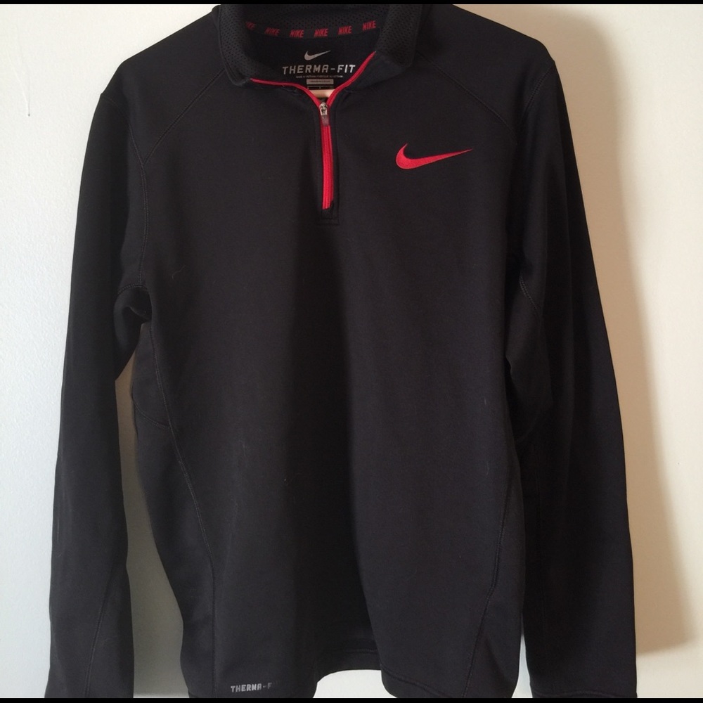 Mens Nike 3/4 zip sweatshirt