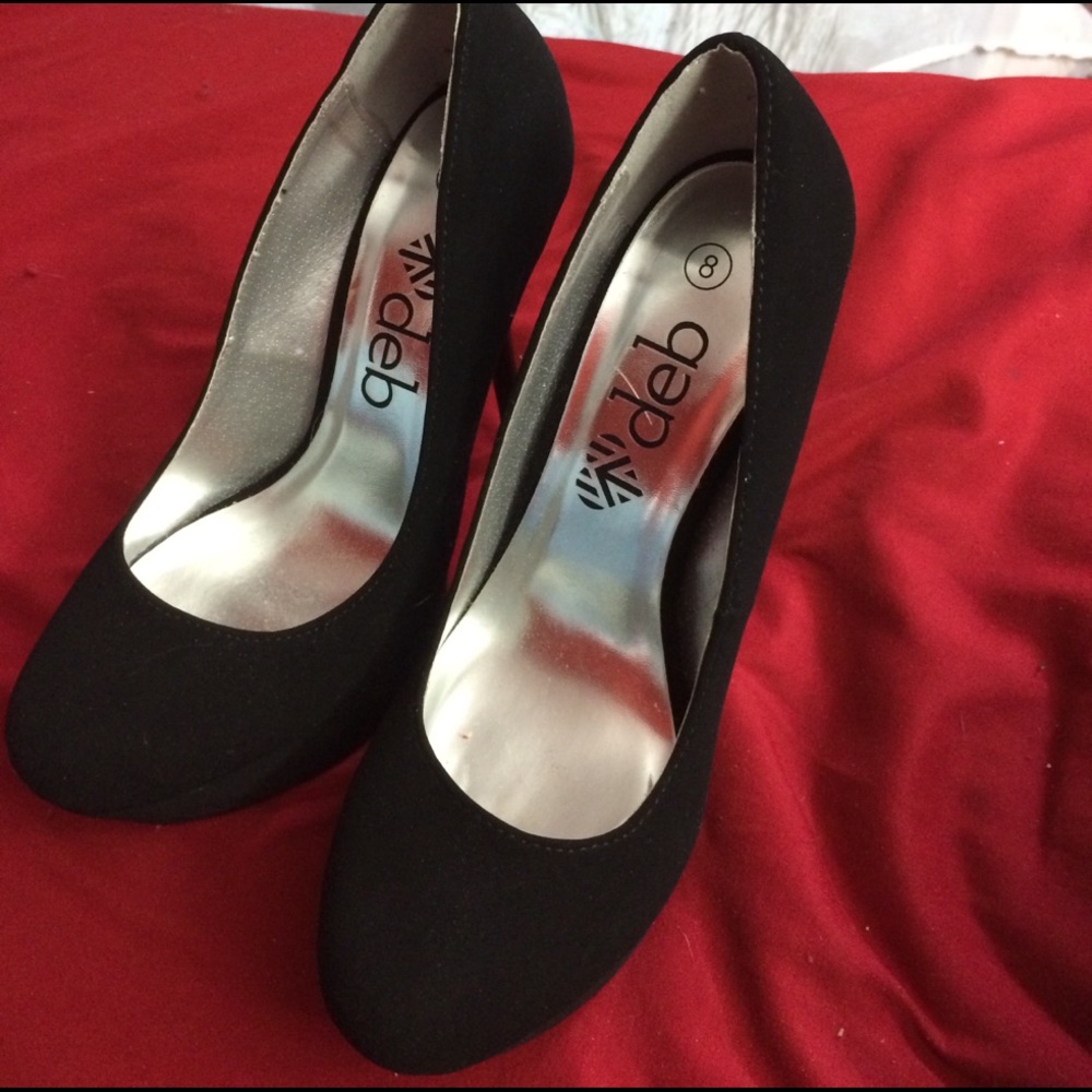 Black heels
