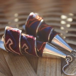 Designer brand earrings