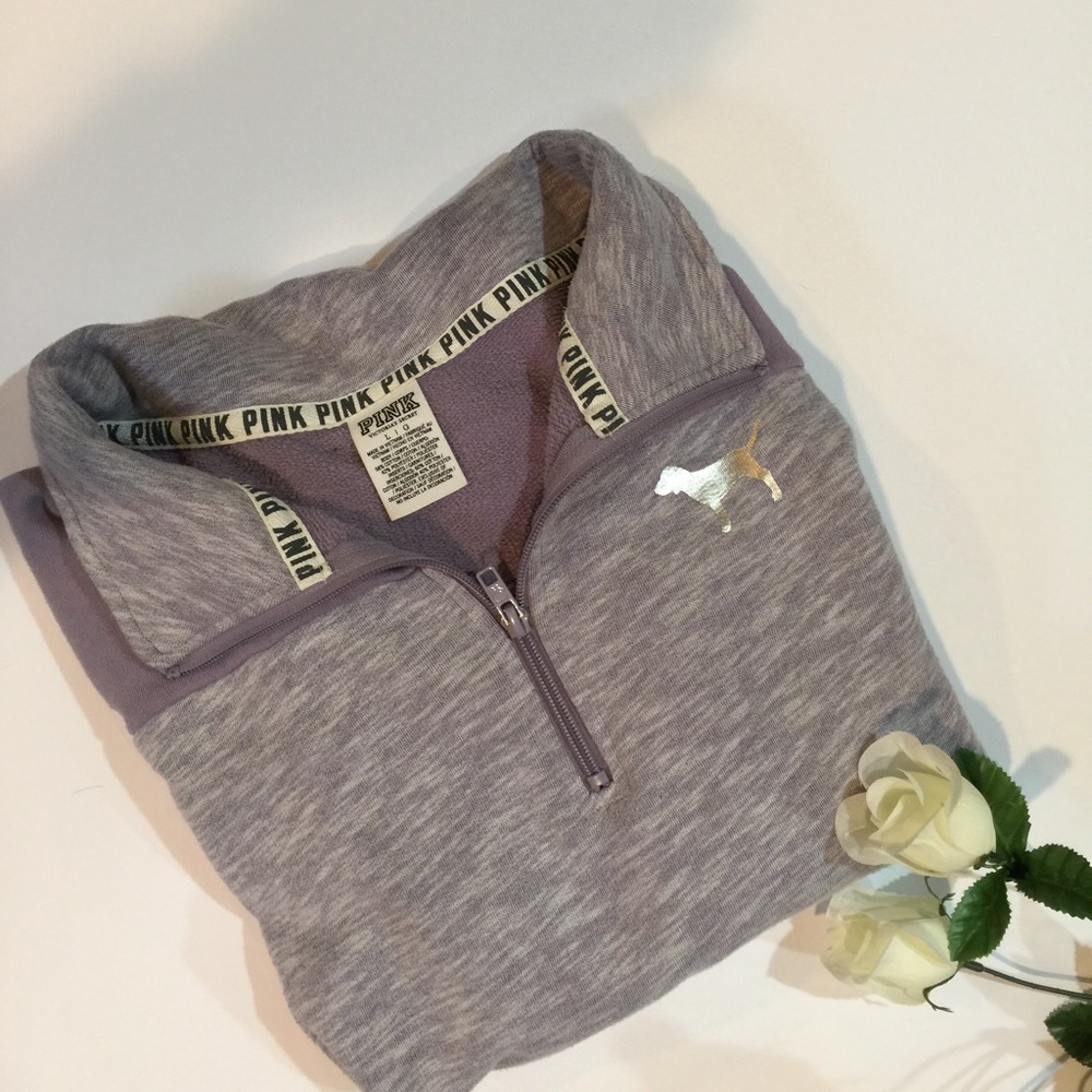 VS PINK quarter zip sweater! 💋