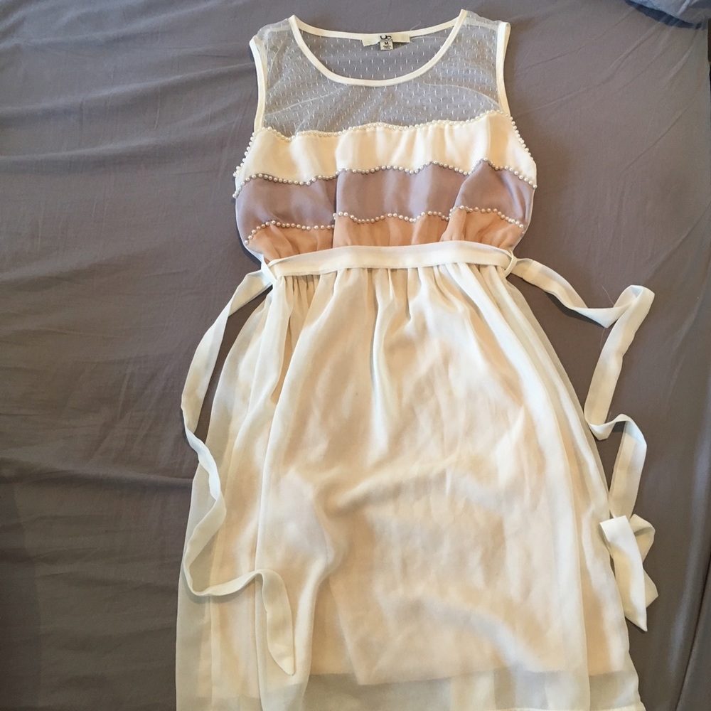 Modcloth Cream Dress